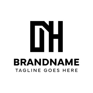 NH Monogram Logosu harfleri, HN veya NH harfleri olan her marka için uygundur.