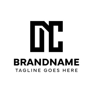 NC Monogram Logosu harfleri, CN veya NC baş harfleri olan her marka için uygundur.
