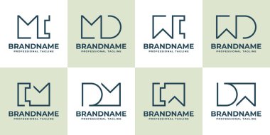 Harfler MC CM MD DM WC WW WD DW Monogram