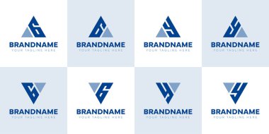 Harfler AG GA VG GV AY YA VY YV Logo Seti, Her Markaya Uygun