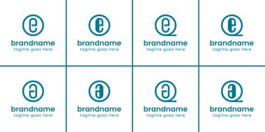 OE OA QA Monogram Logosu, profesyonelliği ve modern kimliği sembolize eder.