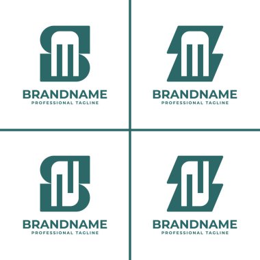 SM ZM ZM ZN Monogram Logosu, kimlik, tarz ve mesleki ayrımı simgeliyor
