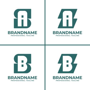 SA ZA SB ZB Monogram Logosu, kimlik, tarz ve mesleki ayrımı simgeliyor