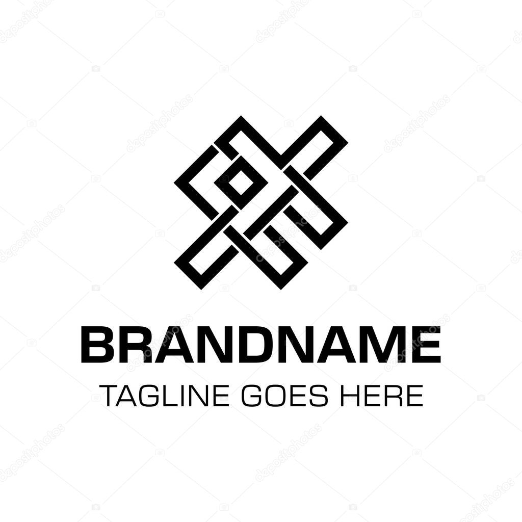 Letters AY Monogram Logo, suitable for any brand with YA or AY initials