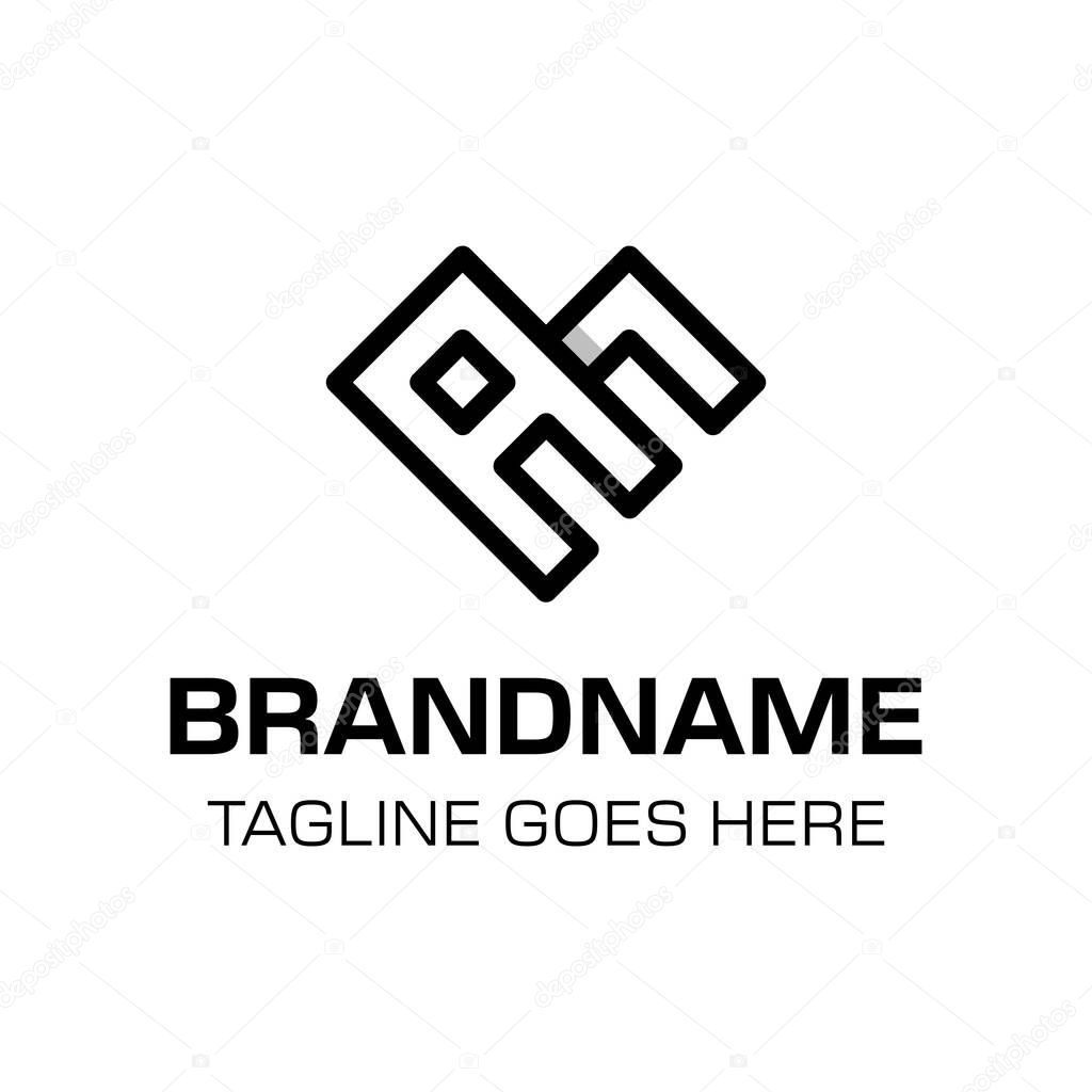 Letters AE or AM Monogram Logo, suitable for any brand with EA AE MA AM initials