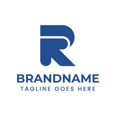 R Arrow Teknoloji Logosu, gelişimi, yeniliği ve teknolojiyi simgeliyor.