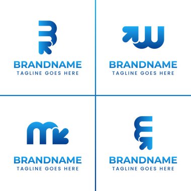 B E M W Arrow Teknoloji Logosu, gelişimi, yeniliği ve teknolojiyi simgeliyor.