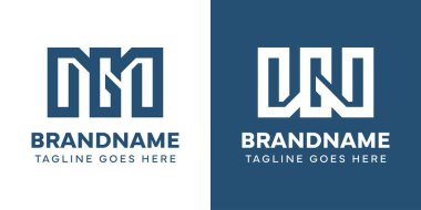 MG ve WG Monogram Logosu harfleri, MG GM WG baş harfleri olan her marka için uygundur.