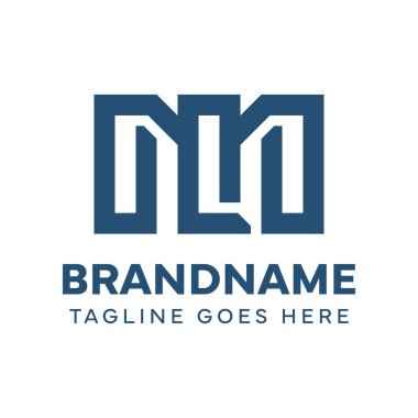 MQ Monogram Logosu harfleri, MQ QM baş harfleri olan her marka için uygundur.
