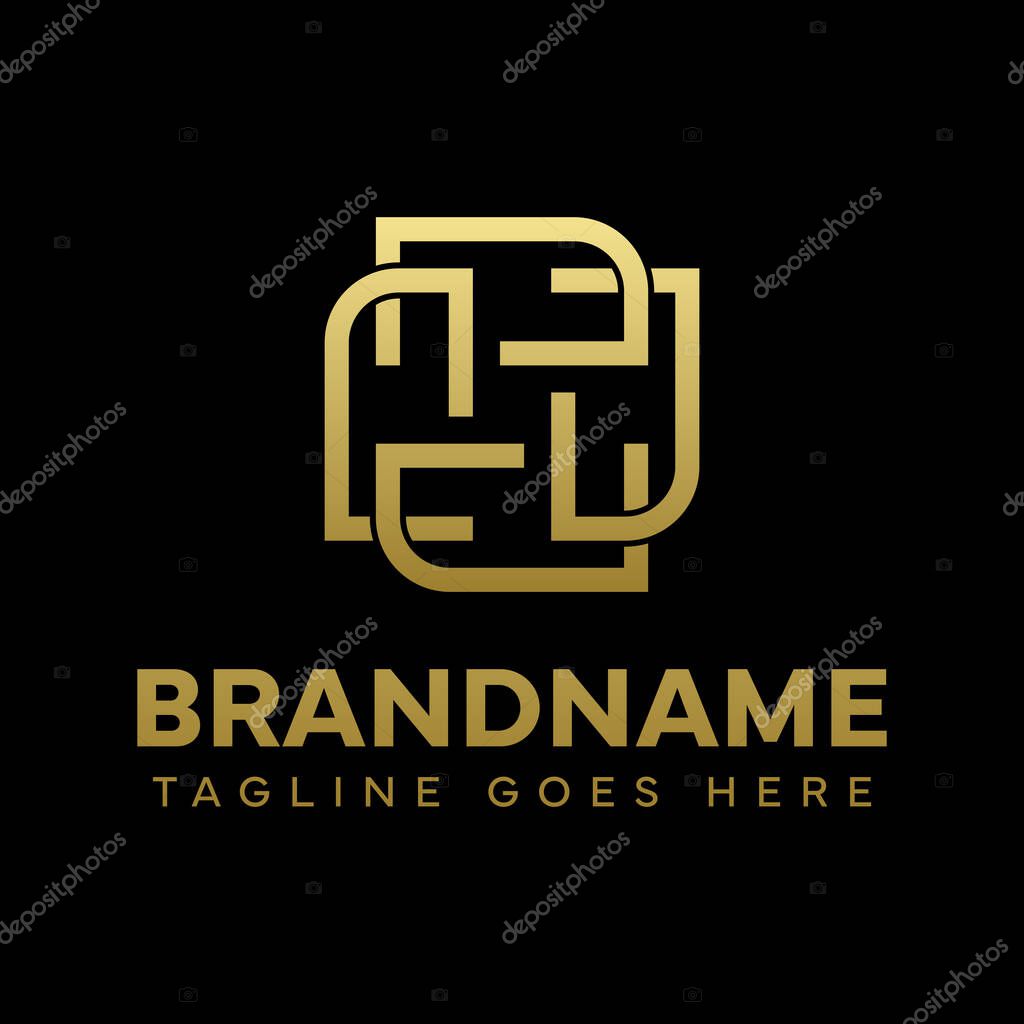 Letters JJJJ Ornament Logo, symbolizing elegance, harmony, and creativity