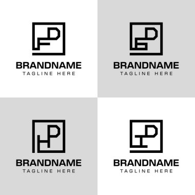 FD GD GD Kimlik Monogram Logosu Seti, FD DF GD DG HD DH Kimlik Kimlik DI