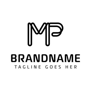 Milletvekili Monogram Logosu, milletvekili ve başharfleri ile iş yapmak için