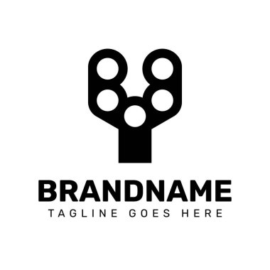 Y harfi film kovan logosu, hikaye anlatımı, yaratıcılık ve işbirliğini sembolize eder