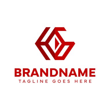 Harfler HG Diamond logosu, zarafet, güç ve premium kimliği simgeliyor