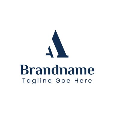 AA Monogram Logosu Adsız Alkoliklerin baş harfleri olan her iş için uygundur