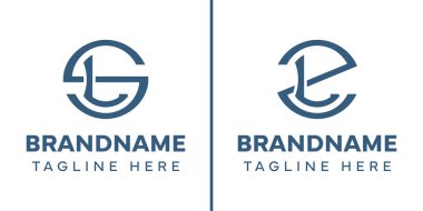 SL LS ZL harfleri ve ZL Monogram Logosu, SL LS ZL harfleri ile başlayan her iş için uygundur