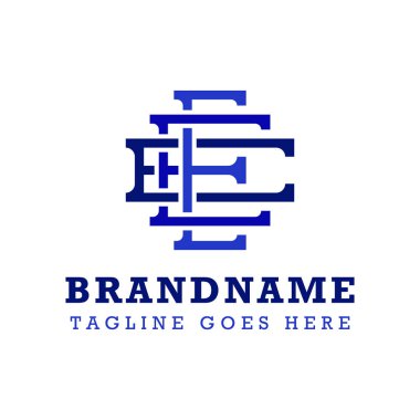 EEE Monogram Logosu harfleri, her marka için uygundur
