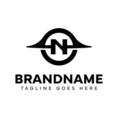 N Kara Delik Logosu, gizemi, derinliği ve güçlü enerjiyi simgeliyor.