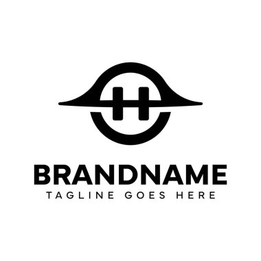 H harfi Kara Delik Logosu, gizemi, derinliği ve güçlü enerjiyi simgeliyor.