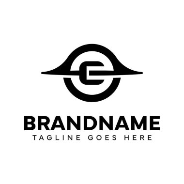 C harfi Kara Delik Logosu, gizemi, derinliği ve güçlü enerjiyi simgeliyor.