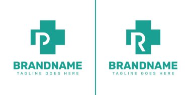 P ve R Medikal Artı logosu, bakım, sağlık ve güvenilir sağlık hizmetlerini temsil ediyor.