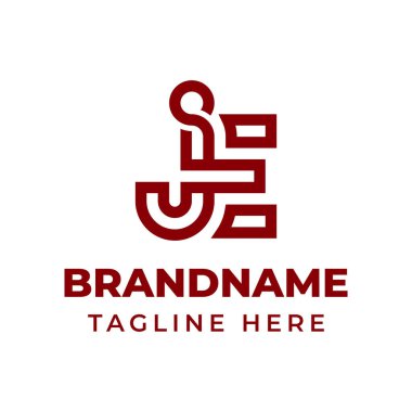 EJ veya JE Monogram Logosu harfleri, JE veya EJ harfleri olan her marka için uygundur.