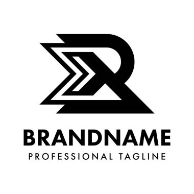 Acil Servis Monogram Logosu. Acil Servis veya RE baş harfleri olan her iş için uygundur.