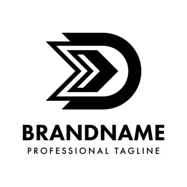 ED Monogram Logosu Harfleri, ED veya DE harfleriyle başlayan her iş için uygundur
