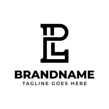 LP Monogram Logosu harfleri, LP veya PL harfleri olan her marka için uygundur.