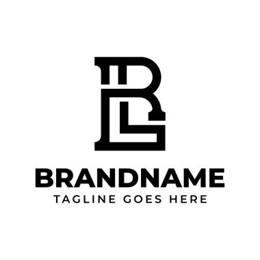 LR Monogram Logosu harfleri, LR veya RL harfleri olan her marka için uygundur.