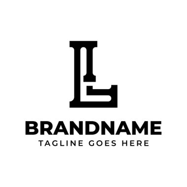 LI Monogram Logosu harfleri, LI veya IL harfleri olan her marka için uygundur.