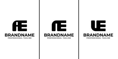 AE NE UE Monogram Logosu, AE NE EN UE AB baş harfleriyle damgalanmıştır