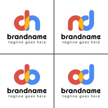 Mektuplar eğlenceli, enerjik ve keyifli bir logoyu temsil eder.