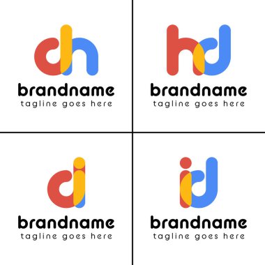 Harfler eğlenceli, enerjik ve neşeli bir logoyu temsil ediyor.