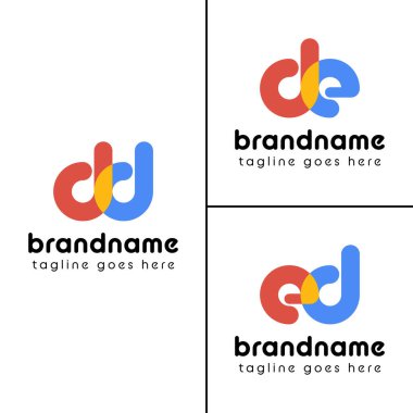 Mektuplar eğlenceli, enerjik ve neşeli bir logoyu temsil ediyor.