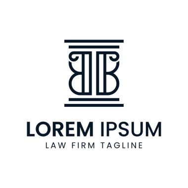 B veya B harfli baş harfleri olan avukatlarla ilgili işler için BB Sütun Logosu
