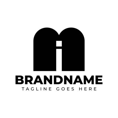 MI Monogram Logosu harfleri, MI veya IM harfleriyle başlayan her iş için uygundur.