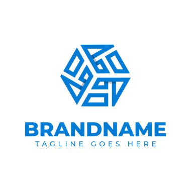 AAA Monogram Logosu. Adsız Alkolikler 'in baş harfleri olan her iş için uygundur.