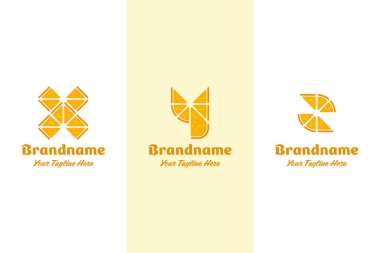 X Y Z Harfi Turuncu Logo, tazeliği, eğlenceyi ve yaratıcılığı simgeliyor