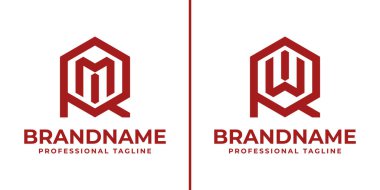 RMI, RIM, MRI, MIR, IRM, IMR baş harfleri için RMI Hexagon Logosu