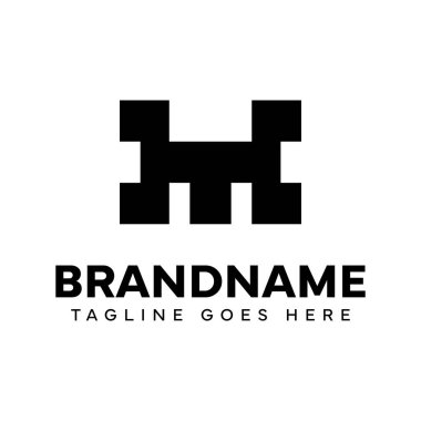 HT veya TH baş harfli her marka için HT Monogram Logosu