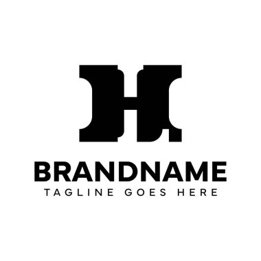 HL Monogram Logosu Harfleri, HL veya LH harfleri olan herhangi bir marka için