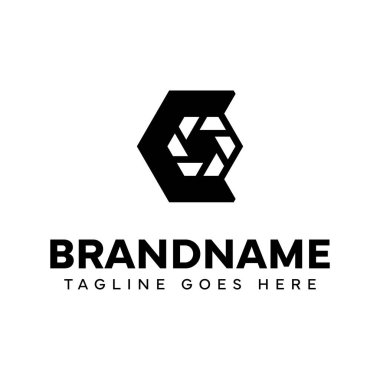 C Kamerası Alanı Logosu, odak, görüş ve fotoğraf hassasiyetini simgeliyor.