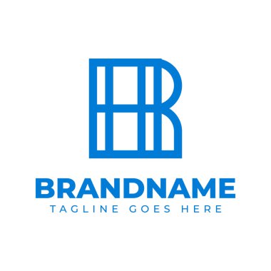 RH Monogram Logosu Harfleri, RH veya HR harfleriyle başlayan her iş için uygundur.