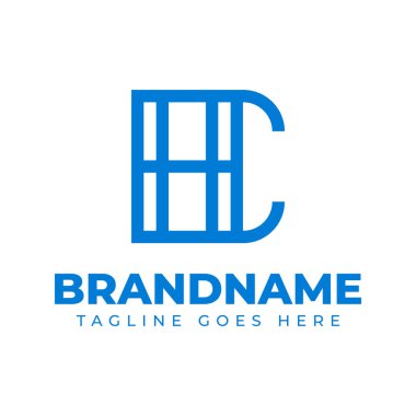 CH Monogram Logosu Harfleri, CH veya HC baş harfleri olan her iş için uygundur