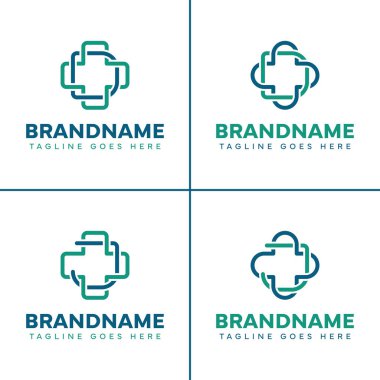 D ve J harfleri tıbbi destek seti, bakım, sağlık ve güvenilir sağlık hizmetlerini temsil ediyor.