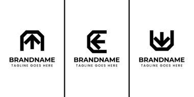 M E W Arrow Yön Logosu, gelişimi, yeniliği ve teknolojiyi simgeliyor.