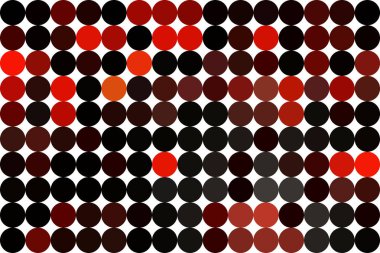 Mozaik Kırmızı ve Siyah Arkaplan Özeti