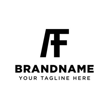 AF Monogram Logosu harfleri, FA veya AF harfleri olan her marka için uygundur.
