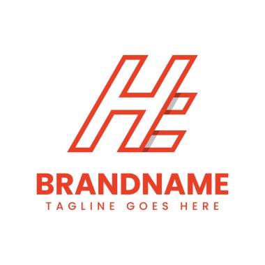 HT veya TH Monogram Logosu harfleri, HT veya TH baş harfleri olan her marka için uygundur
